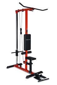 Atlas do ćwiczeń, wyciąg górny, dolny -stacjonarny Zestaw komplet uchwytów