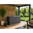 Skrzynia ogrodowa Omega 117x38x56 210L grafit  (16)