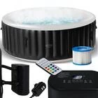 Jacuzzi Basen Ogrodowy Spa Corciano Okrągłe 180 x 66 cm Hydromasaż (1)