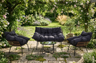 Zestaw Mebli Ogrodowych St Miguel  ławka stolik fotele Zestaw Ogrodowy Wypoczynkowy (2)