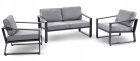 Meble Tarasowe Ogrodowe Simply  4-osobowy Aluminiowy Komplet (11)