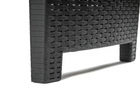 Zestaw Ogrodowy Paradiso Sofa stolik 2 fotele Antracyt (13)