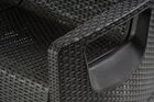 Zestaw Mebli Ogrodowych NAPOLI MINI 6 Rattan Antracyt (14)