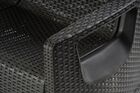 Zestaw Mebli Ogrodowych NAPOLI MINI 6 Rattan Antracyt (14)