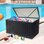 Skrzynia Ogrodowa Metalowa 1300 litrów CHEST Corciano 183.5x89x95 cm (20)