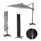 Parasol aluminiowy 3x3 m Roma Corciano z Oświetleniem LED SOLAR (1)