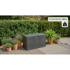 Skrzynia ogrodowa Omega 117x38x56 210L grafit  (15)