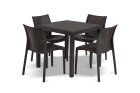 Zestaw Mebli Ogrodowych MINI Madame stół KING 79 cm 4 EUROHIT Garden