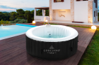 Jacuzzi Basen Ogrodowy Spa Corciano Okrągłe 4 osobowe 180 cm (5)