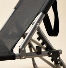 Leżak ogrodowy Osaka składany z daszkiem (6)