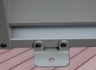 Panel żaluzjowy poziomy do pergoli 89.9 x 216cm Antracyt Aluminium  (4)
