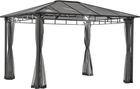 Pawilon Ogrodowy Aurora 300x360x260cm Wiata ogrodowa Corciano  (11)