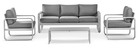 Zestaw Mebli Ogrodowych Fresh Aluminium Sofa 5 Osobowa Komplet Wypoczynkowy (1)