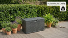 Skrzynia ogrodowa Omega 117x38x56 210L grafit  (2)