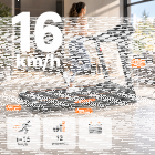 Bieżnia Elektryczna LEON 16km/h Corciano Auto wznos APLIKACJE 150kg  (2)