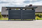 Wiata samochodowa Komplet z Blachami Bocznymi garaż Carport 540 x 285 x 230 cm  (8)