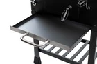 Grill ogrodowy węglowy ruszt żeliwny wózek Carbo - Angus PREMIUM (5)