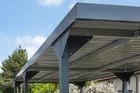 Wiata samochodowa Komplet z Blachami Bocznymi garaż Carport 540 x 285 x 230 cm  (13)