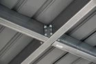 Wiata samochodowa Komplet z Blachami Bocznymi garaż Carport 540 x 285 x 230 cm  (12)
