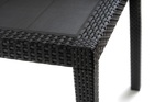 Zestaw Mebli Ogrodowych NAPOLI MINI 6 Rattan Antracyt (9)