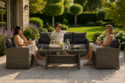 Zestaw Mebli ogrodowych Big Sofa Corciano Sofa 3 osobowa 2 fotele i stolik komplet mebli (6)
