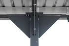 Wiata samochodowa Komplet z Blachami Bocznymi garaż Carport 540 x 285 x 230 cm  (10)