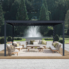 Pergola Altana Tarasowa Antracytowa z otwieranym dachem ALUMINIOWA 3x4m Corciano (7)