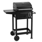 Grill ogrodowy węglowy ruszt żeliwny wózek ANGUL  SMART  (1)