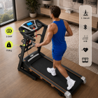 Bieżnia Elektryczna Domowa CORCIANO LAXE Składana Masażer 150KG 19KMH (9)