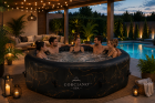 Jacuzzi Basen Ogrodowy Spa Corciano Octagon6 osobowe  1.95x1.95x0.65m  (5)