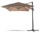 Parasol OGRODOWY TAPAS 296 x 296cm Atracyt/brąz  (4)