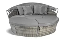 Wyspa Ogrodowa Bari Sofa Rattan leżanka łóżko polowe plażowe (8)