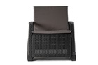 Zestaw Mebli Ogrodowych NAPOLI MINI 6 Rattan Antracyt (6)
