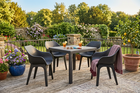 Zestaw Mebli Ogrodowych  Liveto Uno 4 krzesła + stolik (2)