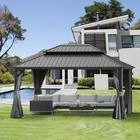 Pawilon Ogrodowy Tasmania 2 PREMIUM 3 x 4.26m Wiata ogrodowa Corciano Stalowy dach (6)