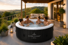 Jacuzzi Basen Ogrodowy Spa Corciano Okrągłe 4 osobowe 180 cm (2)