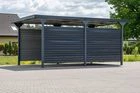 Wiata samochodowa Komplet z Blachami Bocznymi garaż Carport 540 x 285 x 230 cm  (15)