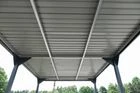 Wiata samochodowa Komplet z Blachami Bocznymi garaż Carport 540 x 285 x 230 cm  (3)