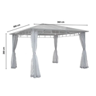 Pawilon Ogrodowy Aurora 300x360x260cm Wiata ogrodowa Corciano  (13)