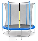 Trampolina 6FT z siatką wewnetrzną i drabinką Corciano (1)