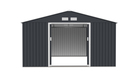 Garaż Metalowy Ogrodowy Domek Narzędziowy 340x319x200cm M-E  (1)
