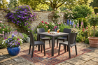 Zestaw Mebli Ogrodowych MINI Lady stół KING 79 cm 4 EUROHIT Garden (2)