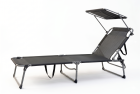 Leżak ogrodowy Osaka składany z daszkiem (3)