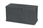 Skrzynia ogrodowa Omega 117x38x56 210L grafit  (1)