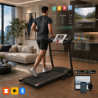 Bieżnia Elektryczna Treningowa Corciano Faro 120kg 12km/h LED (3)