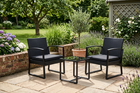 Zestaw mebli balkonowy Santos 2 krzesła + stolik kawowy (2)